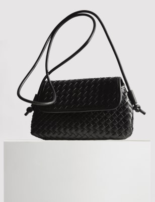 

M&S Collection Bandolera imitación de pielWomens - Negro, Negro