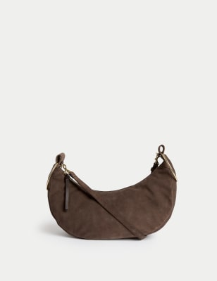 

Womens Autograph Suede Grab Bag - Chocolate, Chocolate