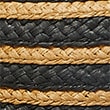 Striped Wide Brim Sun Hat, BLACK MIX, swatch