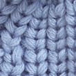 Knitted Pom Hat, MID BLUE, swatch