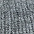 Knitted Beret Hat, GREY, swatch
