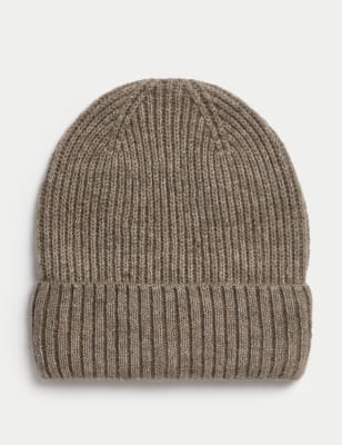 

Womens M&S Collection Knitted Beanie - Taupe, Taupe