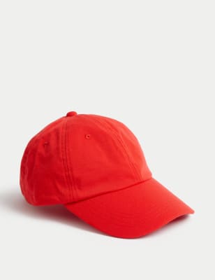 

Womens M&S Collection Baseball Cap - Red, Red