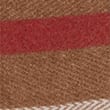 Woven Checked Tassel Poncho, CAMEL MIX, swatch
