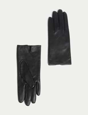 

M&S Collection Guantes de pielWomens - Black, Black