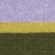 Pure Cashmere Knitted Striped Scarf, PINK MIX, swatch