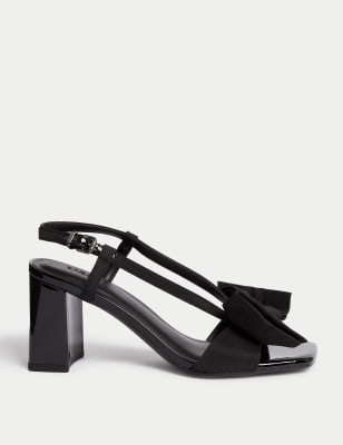 

Womens M&S Collection Strappy Block Heel Sandals - Black, Black