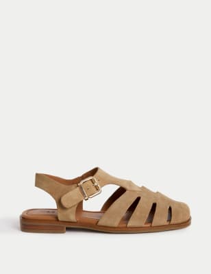 

Womens M&S Collection Suede Fisherman Sandals, Sand