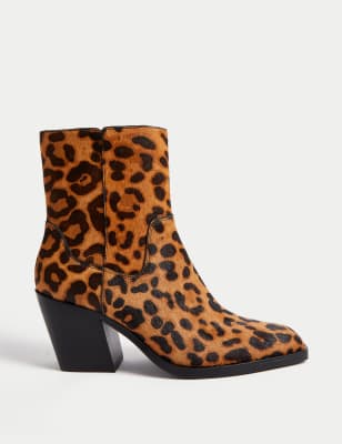 Rag and bone leopard booties hotsell