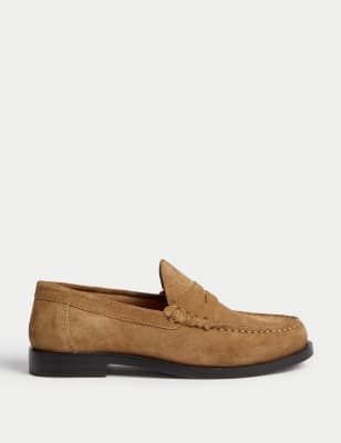 

Womens M&S Collection Suede Loafers - Toffee, Toffee