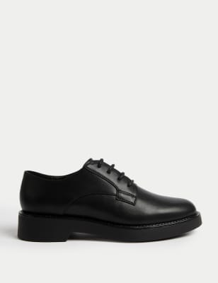 

Womens M&S Collection Lace Up Flatform Shoes - Black, Black