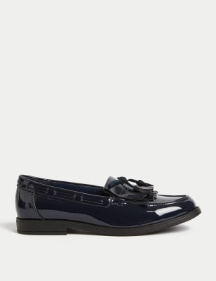 

Womens M&S Collection Tassel Bow Loafers - Navy, Navy