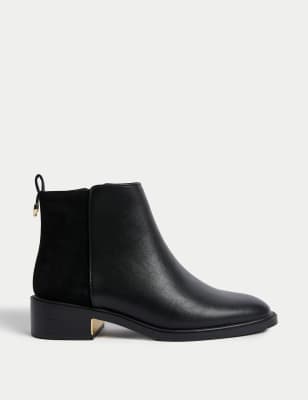 

Womens M&S Collection Flatform Ankle Boots - Black, Black