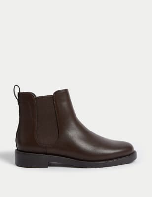 

Womens M&S Collection Chelsea Flatform Ankle Boots - Chocolate, Chocolate