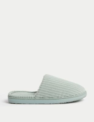 

Womens M&S Collection Slipper mit Kunstfellfutter und Secret Support - Mint, Mint