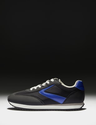 

Womens M&S Collection Side Detail Trainers - Blue Mix, Blue Mix