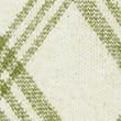 Checked Crew Neck Cardigan With Wool, GREEN, swatch