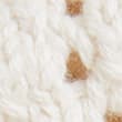 Cotton Rich Textured Collared Cardigan, CREAM, swatch