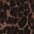 Animal Print Crew Neck Jumper, BROWN, swatch