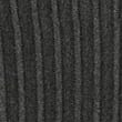 Ribbed Slash Neck Fitted Knitted Top, CHARCOAL, swatch