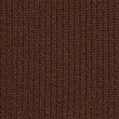 Ribbed V-Neck Longline Jumper, CONKER, swatch