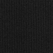 Ribbed V-Neck Longline Jumper, BLACK, swatch