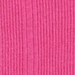 Ribbed Crew Neck Fitted Knitted Top, FUCHSIA, swatch