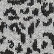 Animal Print Funnel Neck Relaxed Fit Jumper with Wool, MID GREY, swatch