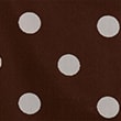 Mesh Polka Dot Fitted Top, BROWN MIX, swatch