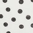 Mesh Jersey Polka Dot Slash Neck Top, WHITE MIX, swatch