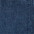 Pure Cotton Denim Square Neck Slim Fit Top, BLUE DENIM, swatch