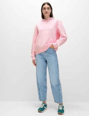 

Womens M&S Collection Hoodie mit hohem Baumwollanteil - Light Rose, Light Rose
