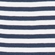 Pure Cotton Short Sleeve Scoop Back T-Shirt, NAVY MIX, swatch