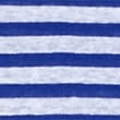 Linen Rich Striped T-Shirt, ELECTRIC BLUE, swatch