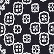 Printed Jersey Round Neck Mini Skater Dress, NAVY MIX, swatch