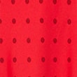Polka Dot V-Neck Midi Tea Dress, RED MIX, swatch