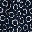 Pure Cotton Printed V-Neck Tiered Midi Dress, NAVY MIX, swatch