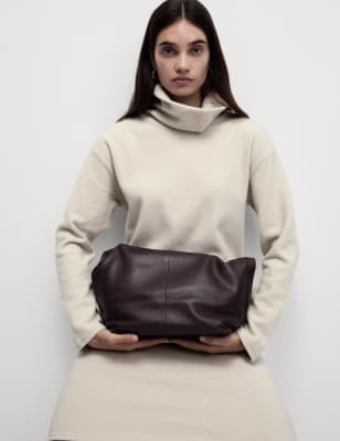 

Womens M&S Collection Mini-Pulloverkleid mit Rollkragen - Ecru, Ecru