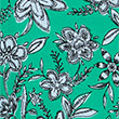 Jersey Printed Belted Midi Tea Dress, GREEN MIX, swatch