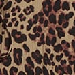 Lyocell Rich Leopard Print Mini Waisted Dress, BROWN MIX, swatch