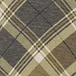 Lyocell Blend Checked Midi Column Dress, GREEN MIX, swatch