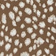 Printed Puff Sleeve Top, BROWN MIX, swatch