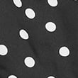 Satin Scarf Detail Shirred Top, BLACK MIX, swatch