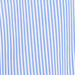 Pure Cotton Striped Oversized Shirt, BLUE MIX, swatch