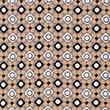 Printed Collared Button Through Blouse, BROWN MIX, swatch