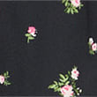 Floral Tie Neck Button Through Blouse, BLACK MIX, swatch