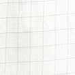 Lyocell Rich Checked Collared Oversized Shirt, WHITE MIX, swatch