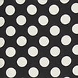 Polka Dot Collared Neck Shirt, BLACK MIX, swatch