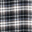 Pure Cotton Checked Shirt, BLACK MIX, swatch