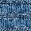 Denim Shirred Tank Top, BLUE DENIM, swatch